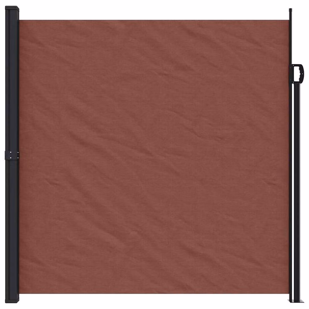 Berkfield Home Brown Retractable Side Awning W/H: 200 x 500 cm – 2