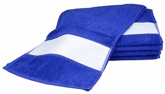 ARTG Subli-Me Sports Towel in Blue, Cotton Terry