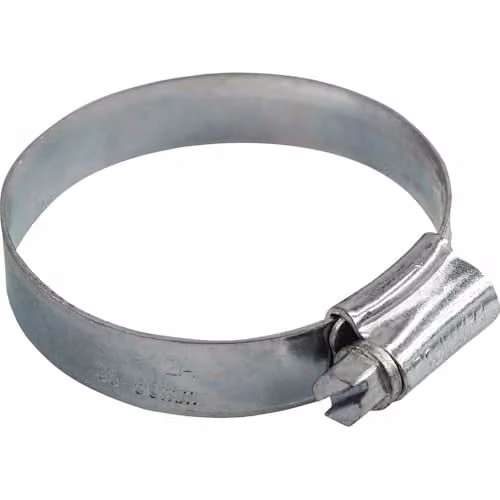Faithfull Silver Galvanised Steel Jubilee Hose Clips 35-50mm