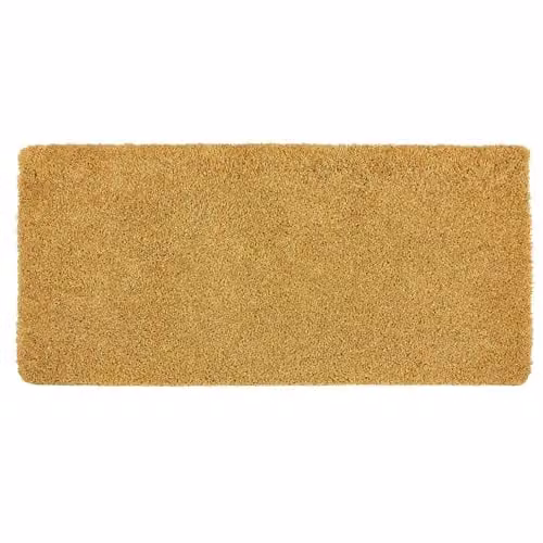 My Mat Yellow Non-Slip Washable Shaggy Pile Runner, W: 67 cm, L: 150 cm – 1