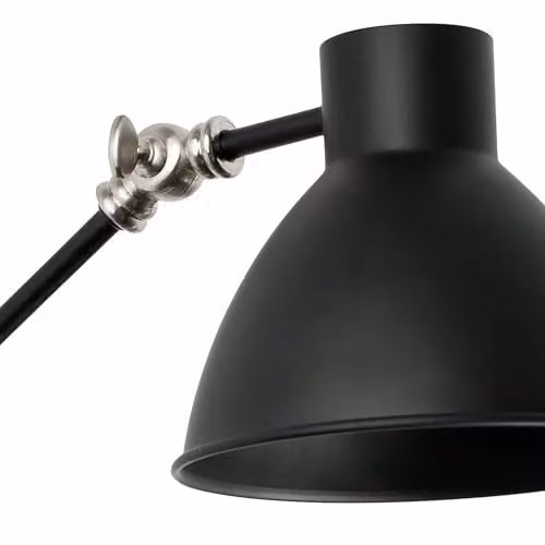 Netlighting Adjustable Black Metal Indoor Wall Light with E14 Bulb Replacement – 3