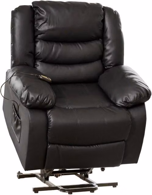 Artemis Home Brooklyn Electric Riser Recliner with Massage and Heat in Black – 2