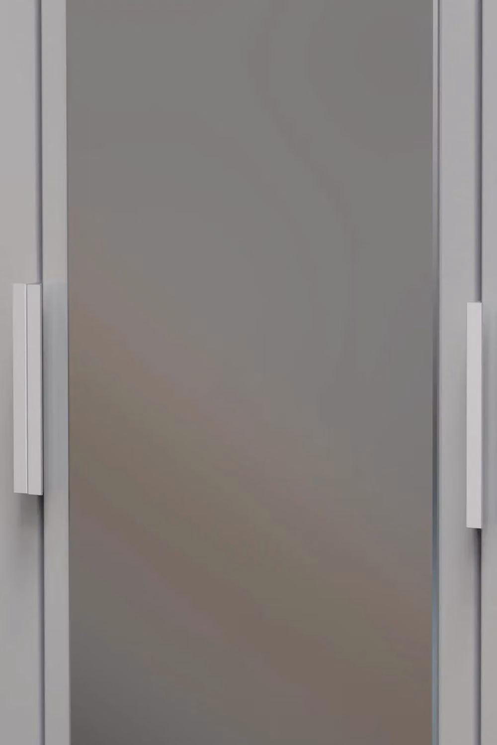 2 U Dover Triple Mirror Wardrobe in Dark Grey Matt Finish – 2
