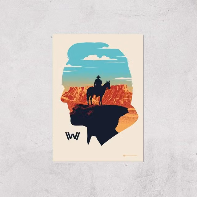 Westworld The Orchestrator A2 Multicolour Giclee Abstract Graphic Art Print