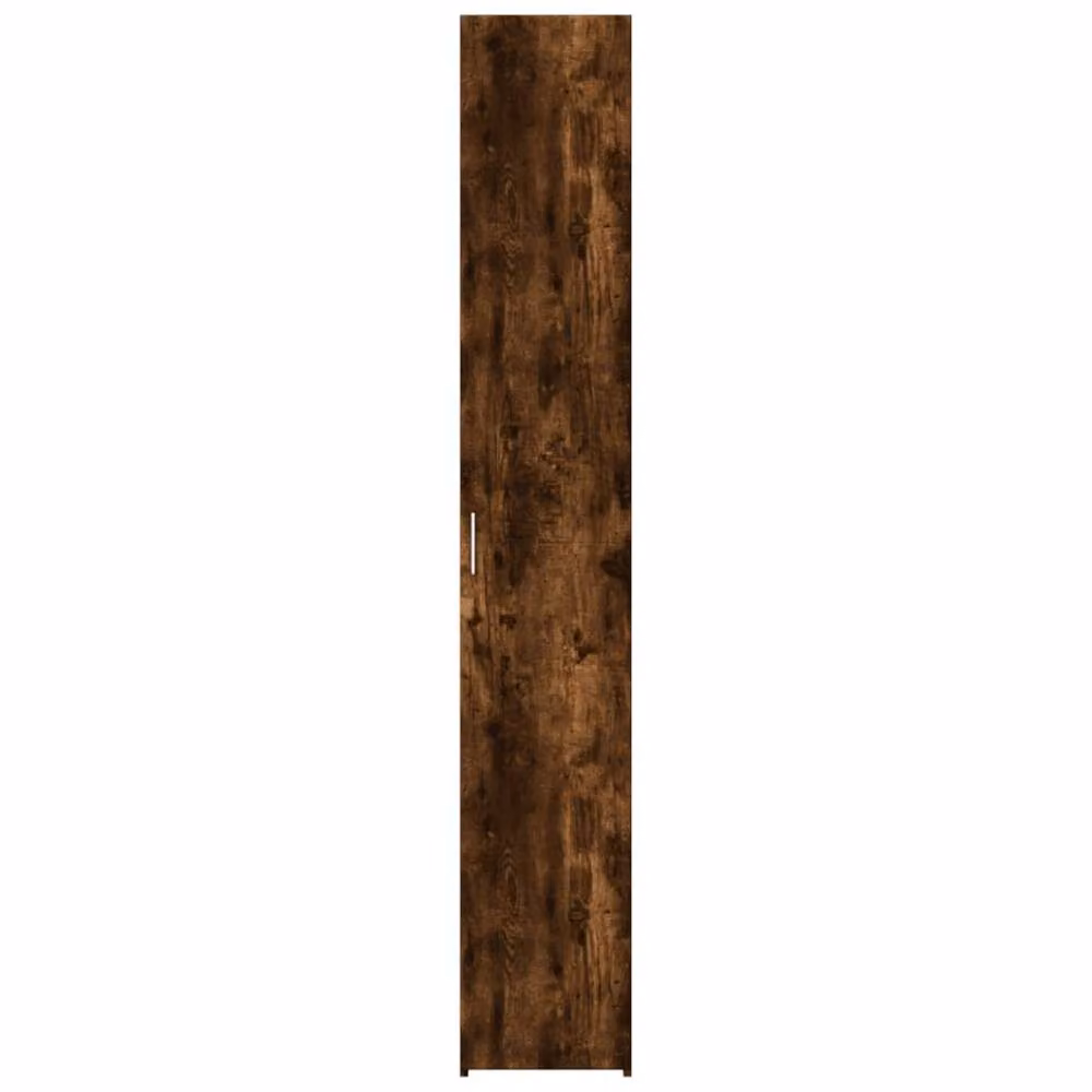 Berkfield Home Smoked Oak Highboard in Brown, W/D/H: 30 x 42.5 x 185 cm – 2