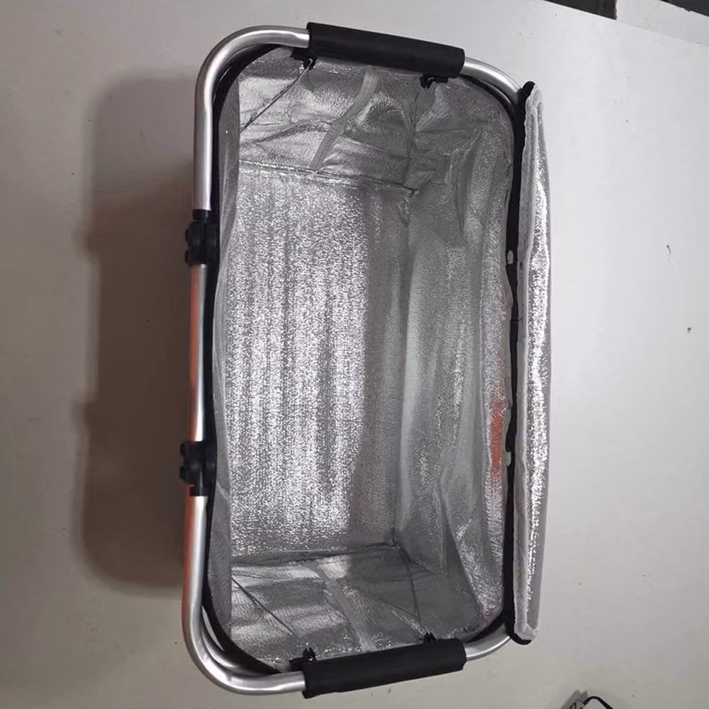 FORGEVIO 30L Large Insulated Folding Picnic Lunch Bag in Black – 6