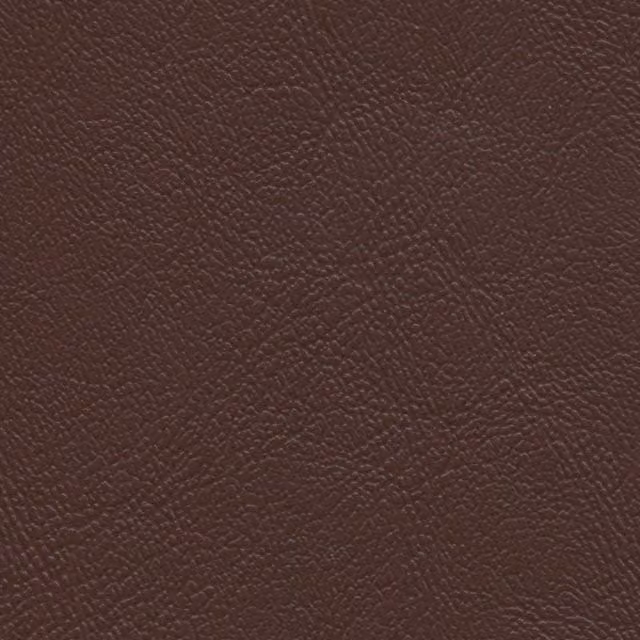 Terrys FR Faux Leather Fabric in Brown