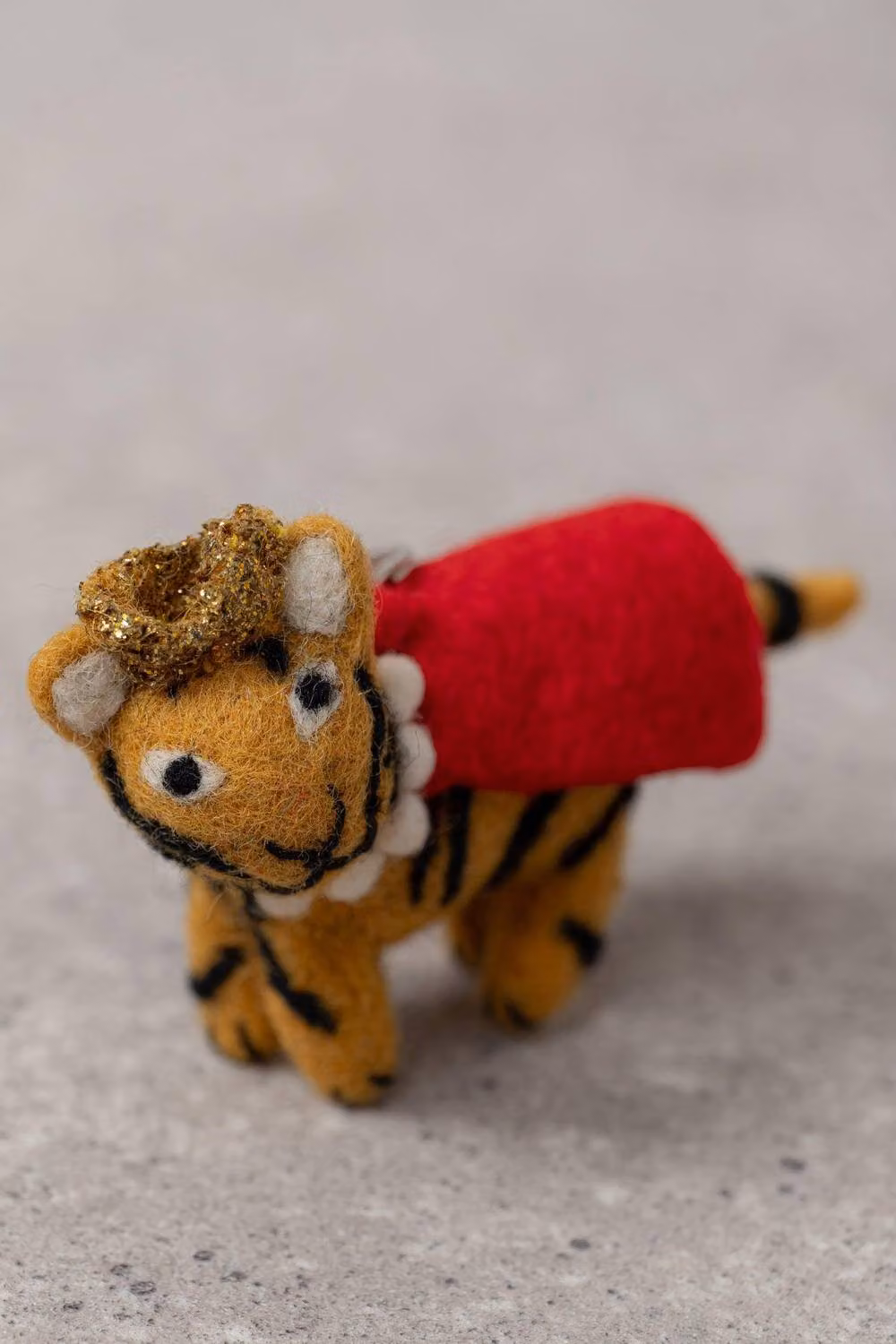 Lily & Me Regal Tiger Multicolour Animal Design Felt Christmas Tree Decoration – 2