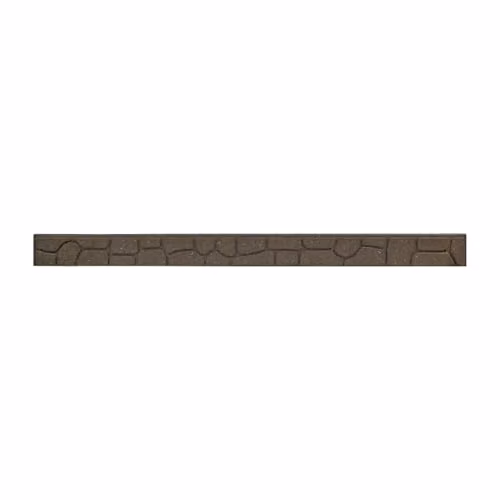 Primrose Brown Rubber Border Stone Garden Edging, Pack of 3 – 2