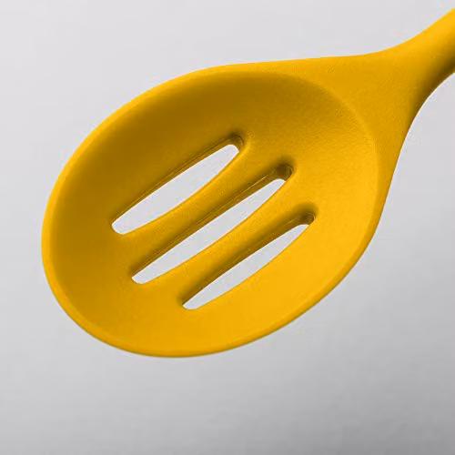 Zeal Silicone Non-Stick Oval Skimmer in Yellow, 28cm – 4