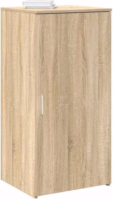 Berkfield Home Sonoma Oak Storage Cabinet in Brown, W/D/H: 50 x 45 x 103.5 cm