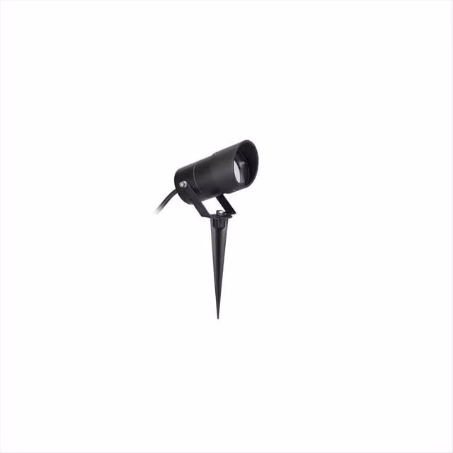 Netlighting Ousia Black Outdoor Ground Spike Garden Light, GU10 8W, IP65, Height: 24 cm – 1