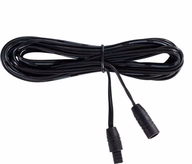 ValueLights Black Connectable Outdoor Decking Cable for 15mm Decking Lights