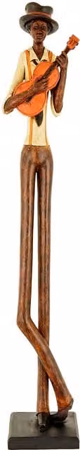 Love Lace Standing Jazz Band Strings in Brown