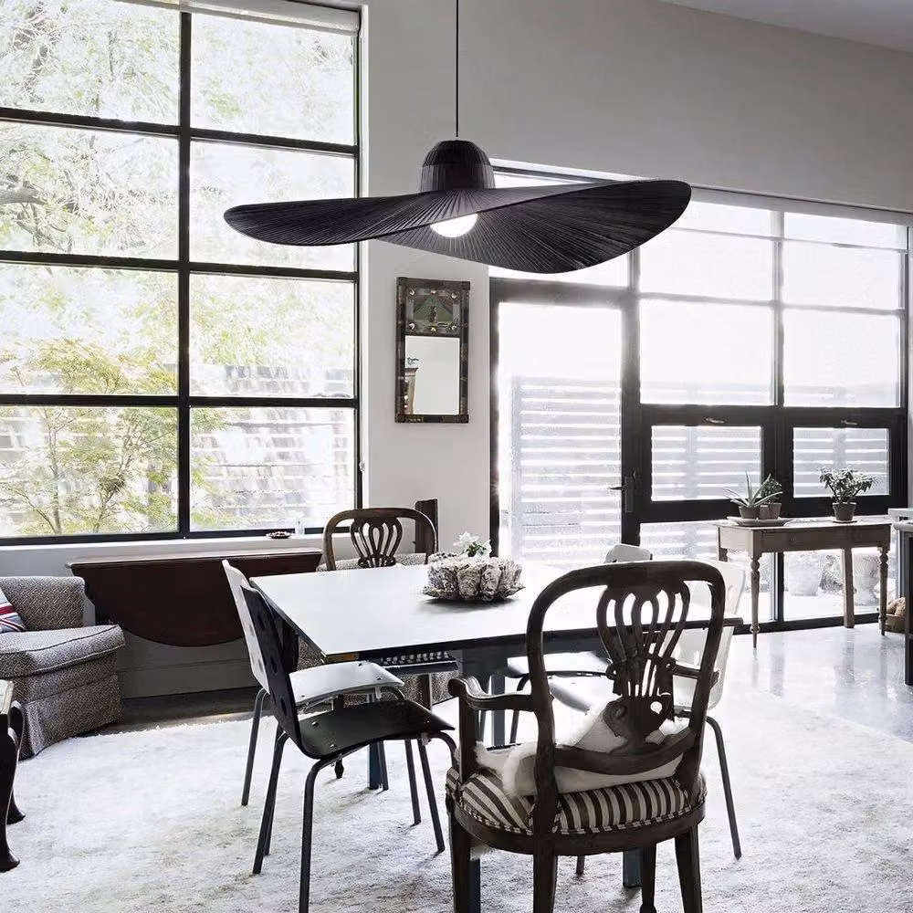 Netlighting Madame 1 Light Dome Ceiling Pendant Light in Black – 2