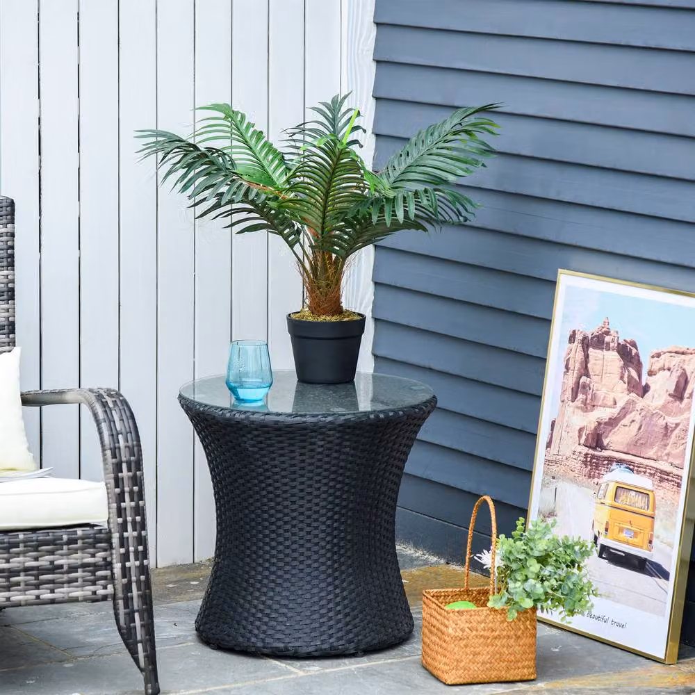 STILVORA Green Artificial Palm Tree in Nursery Pot, Height: 60 cm – 2