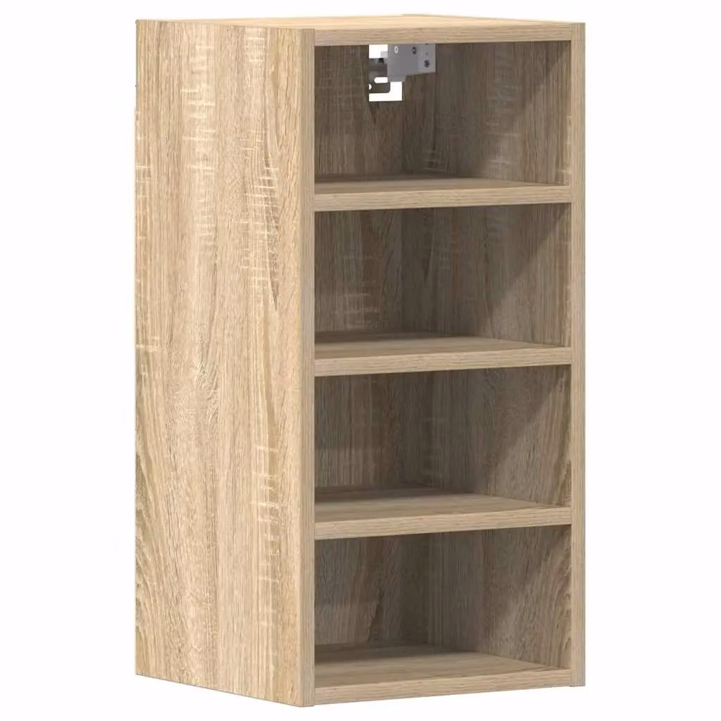 Berkfield Home Sonoma Oak Wall Mounted Kitchen Cabinet in Brown, W/D/H: 30 x 29.5 x 60 cm – 2