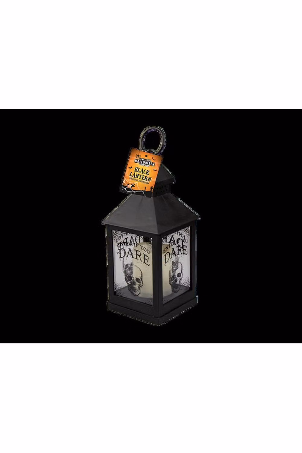 KDMD Black Halloween Tabletop Lantern, Height: 24.5 cm – 2