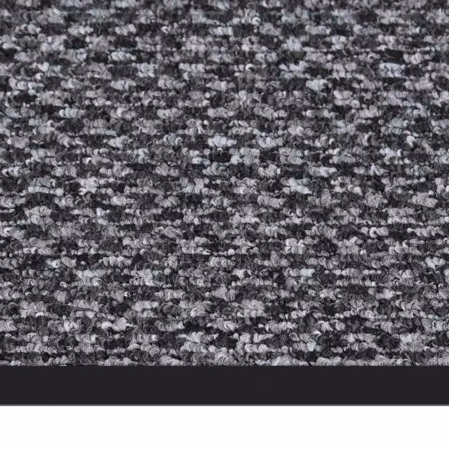 Berkfield Home Grey Non-Slip Rectangular Doormat W: 40 cm, D: 60 cm