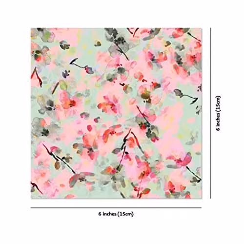 Tuttle Publishing Origami Cherry Blossoms Paper Pack Book with 256 Double-Sided Folding Sheets and 16 Multicolour Patterns