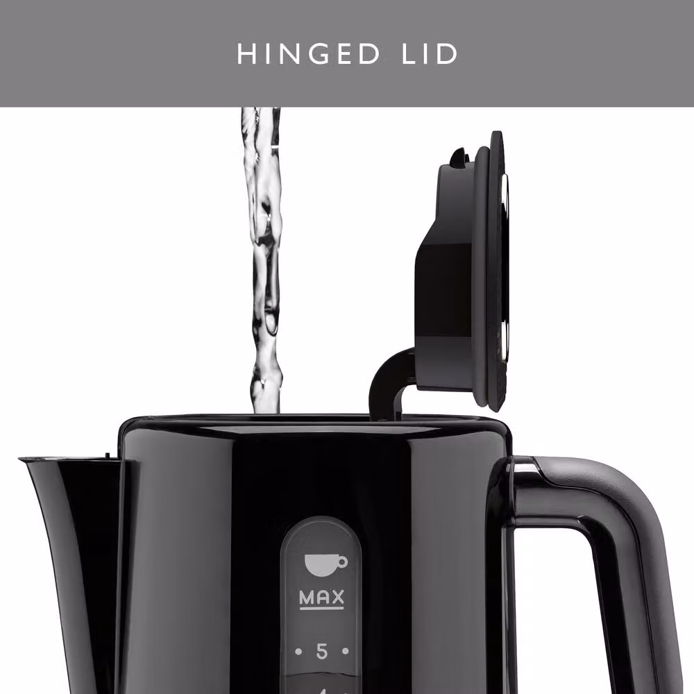 Dualit Studio Kettle in Black, 1.5L with Limescale Filter – 5