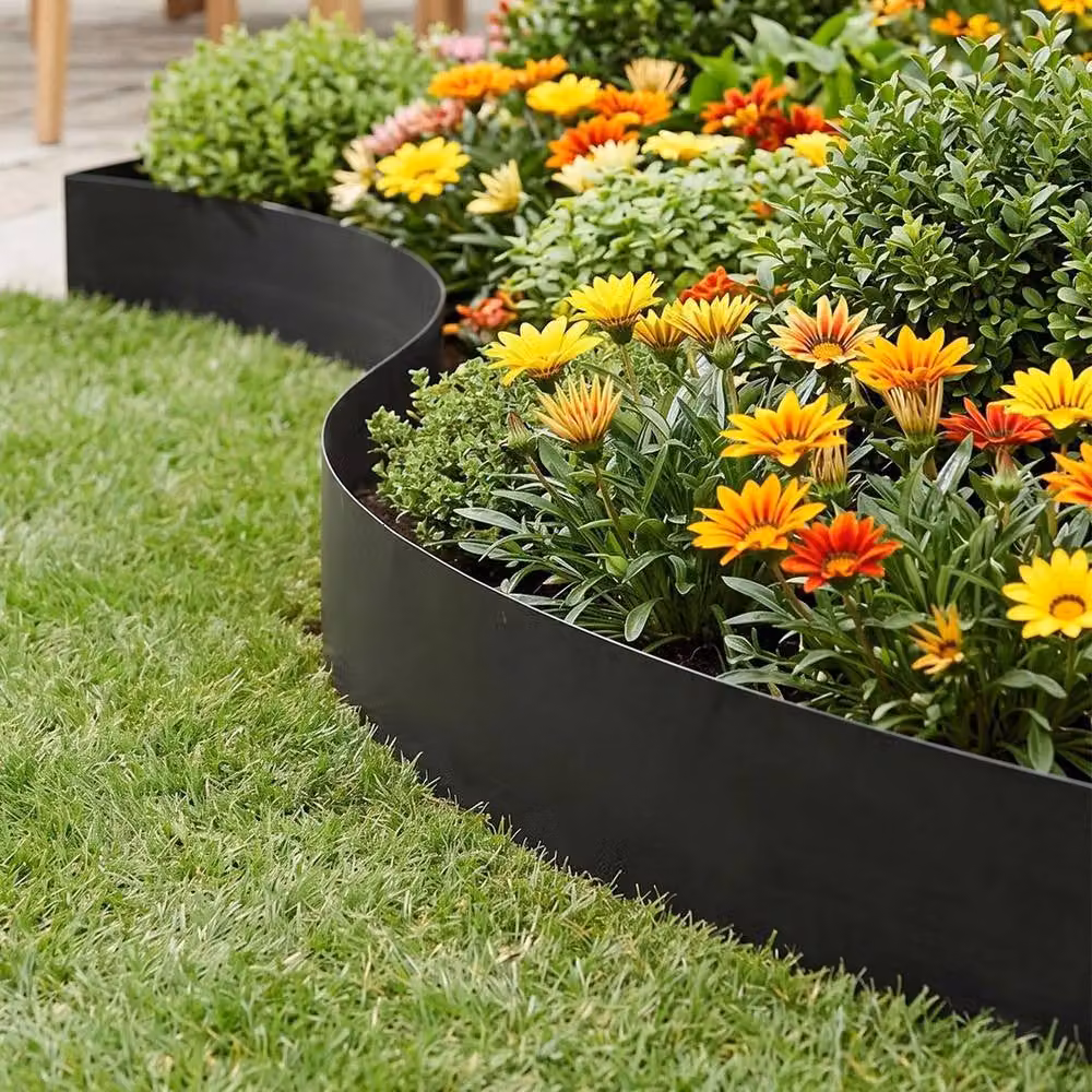 Kelvenix Metal Lawn Edging, Black – 5