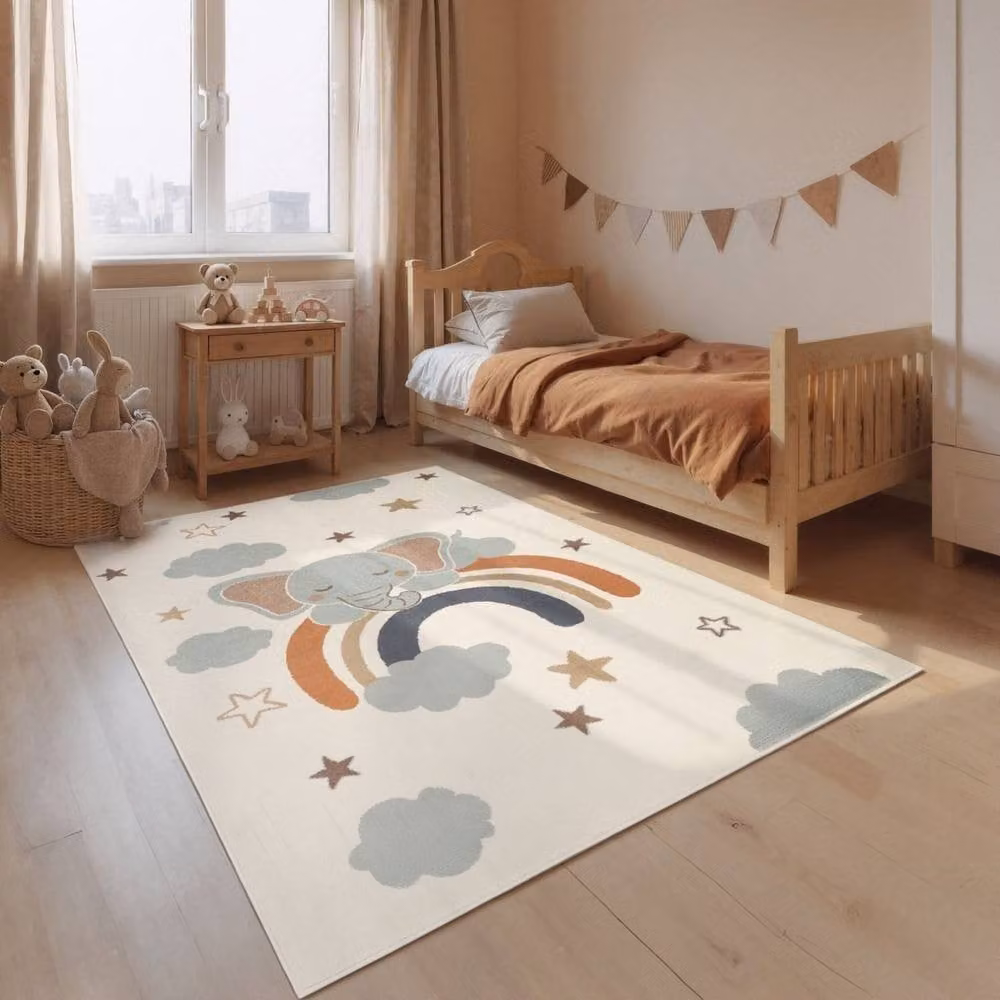 THE RUGS Adventures Kids Dreamy Jumbo Multicolour Rug, W: 160 cm, D: 235 cm – 3
