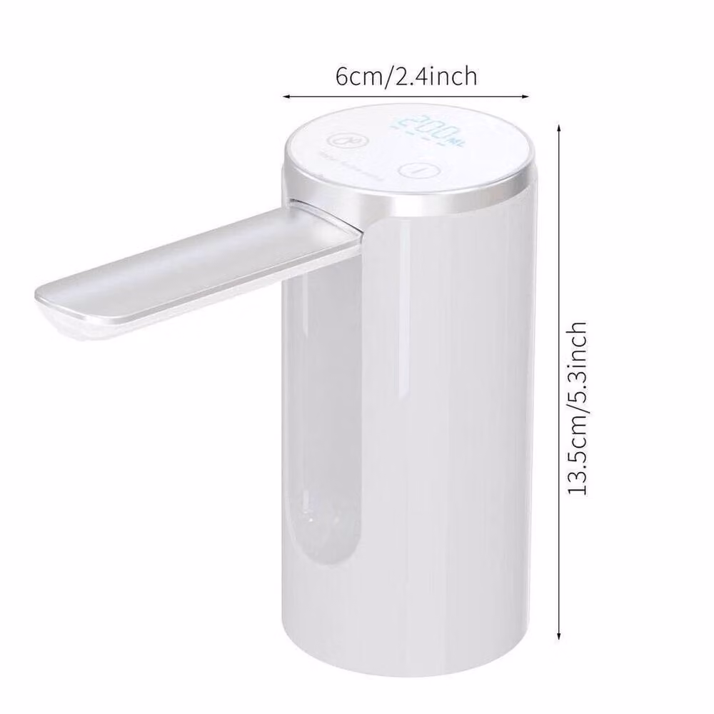 SPETLEK Electric USB Water Bottle Pump in White – 2