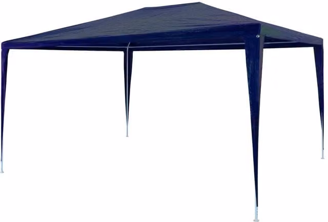 Berkfield Home Blue PE Party Tent W: 4 m, D: 3 m