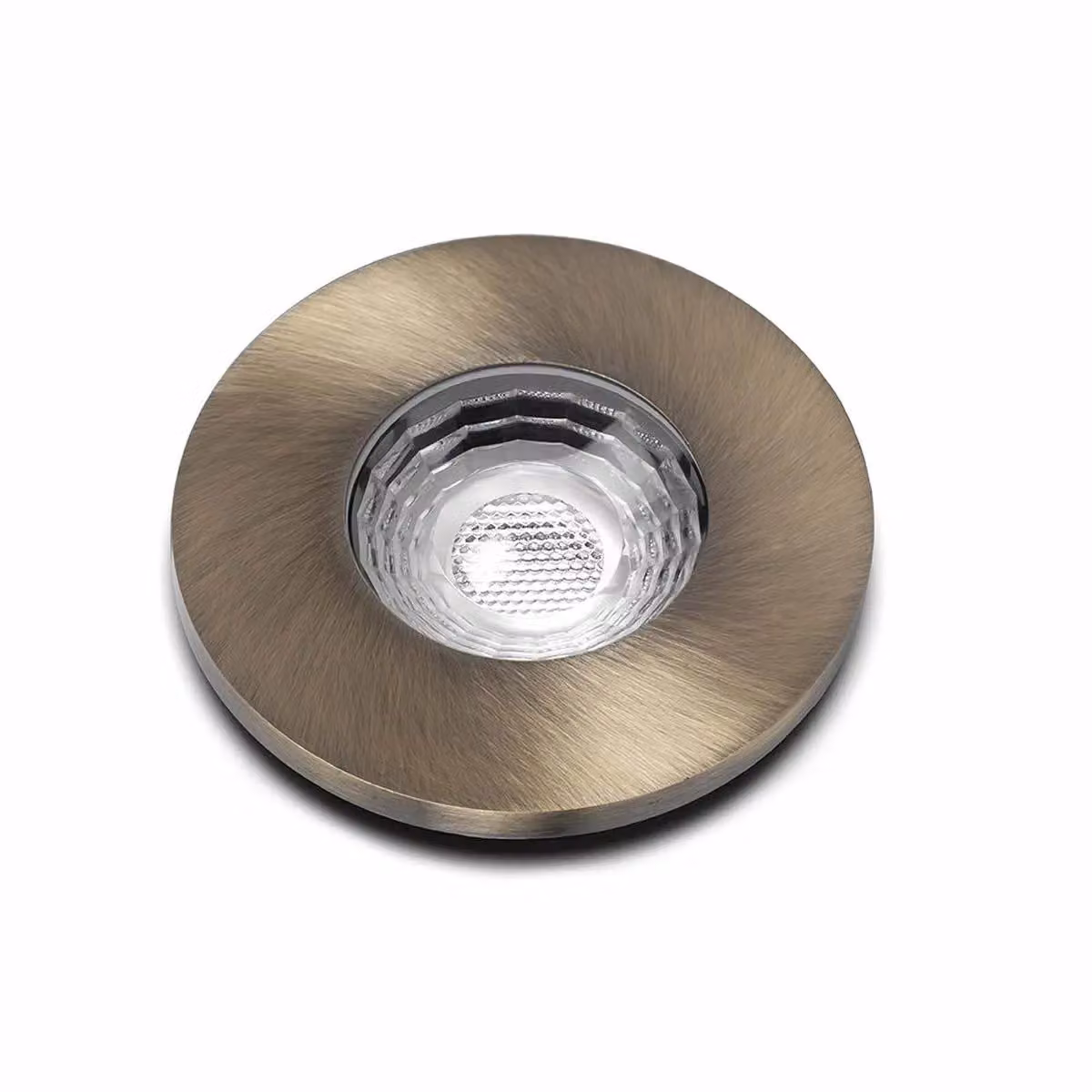 SE Home 4 Pack Antique Brass GU10 Fire Rated Recessed Downlights, IP65 Gold – 2