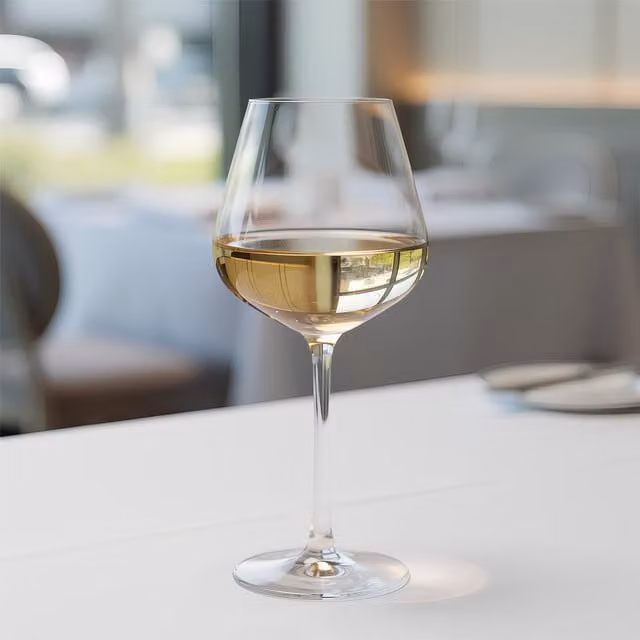 Argon Tableware Knightsbridge Lead-Free Crystal White Wine Glasses, 500ml, Pack of 24, Transparent – 1