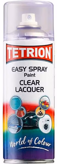 Carplan Easy Spray Clear Lacquer, Gloss Transparent, 400ml – 4