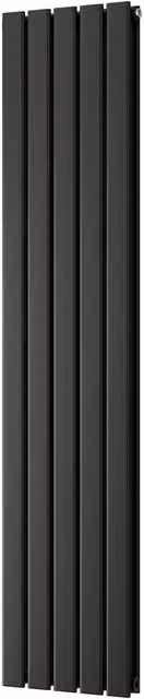 Typhoon Black Designer Double Panel Radiator W: 340 mm, H: 1600 mm