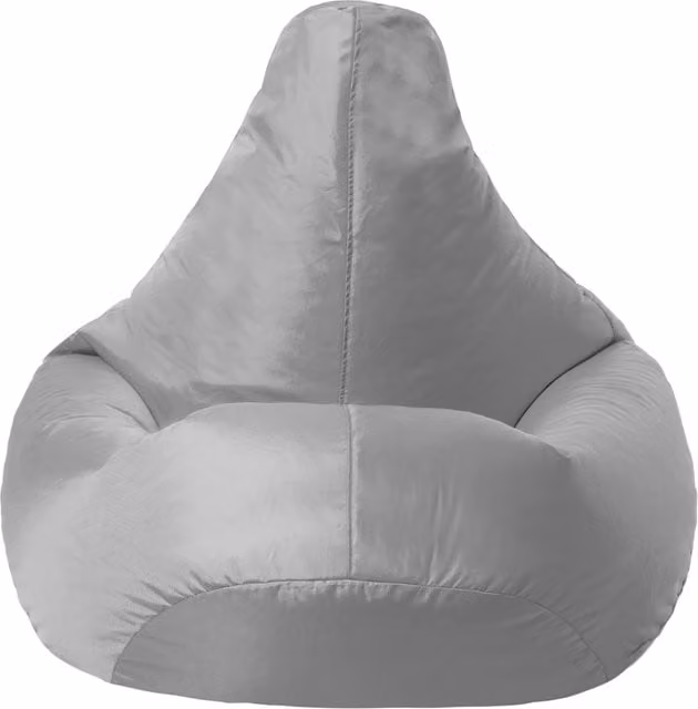 ICON Highback Gaming Beanbag Set of 2, Grey, for Indoor and Outdoor Use