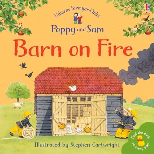 Usborne Farmyard Tales Stories Barn on Fire Multicolour Paper Book