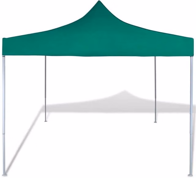 Berkfield Home Foldable Tent, Green, W: 300 cm, D: 300 cm, H: 315 cm – 1