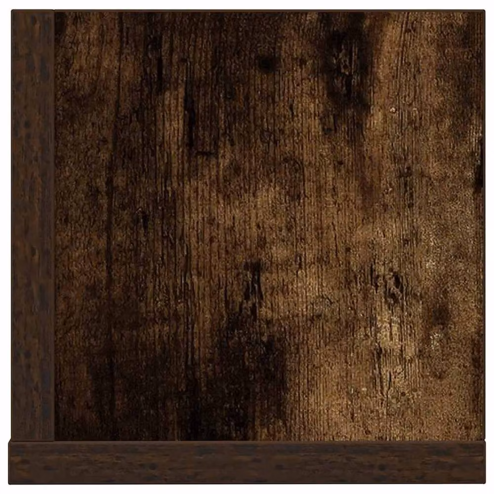Berkfield Home Wall Mounted Shelves, 2 Pack, Smoked Oak Brown, W: 75 cm, D: 16.5 cm, H: 16.5 cm – 5
