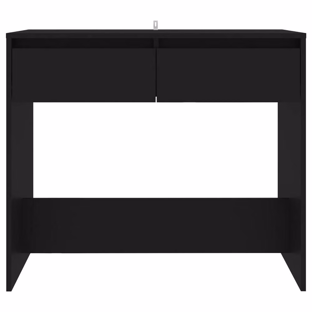 Berkfield Home Modern Black Metal Console Table W/D/H: 89 x 41 x 76.5 cm – 4