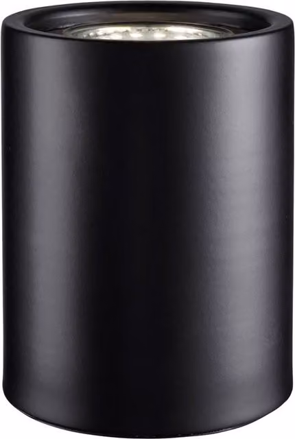 Happy Homewares Modern LED Tabletop Uplighter Lamp in Black – 1