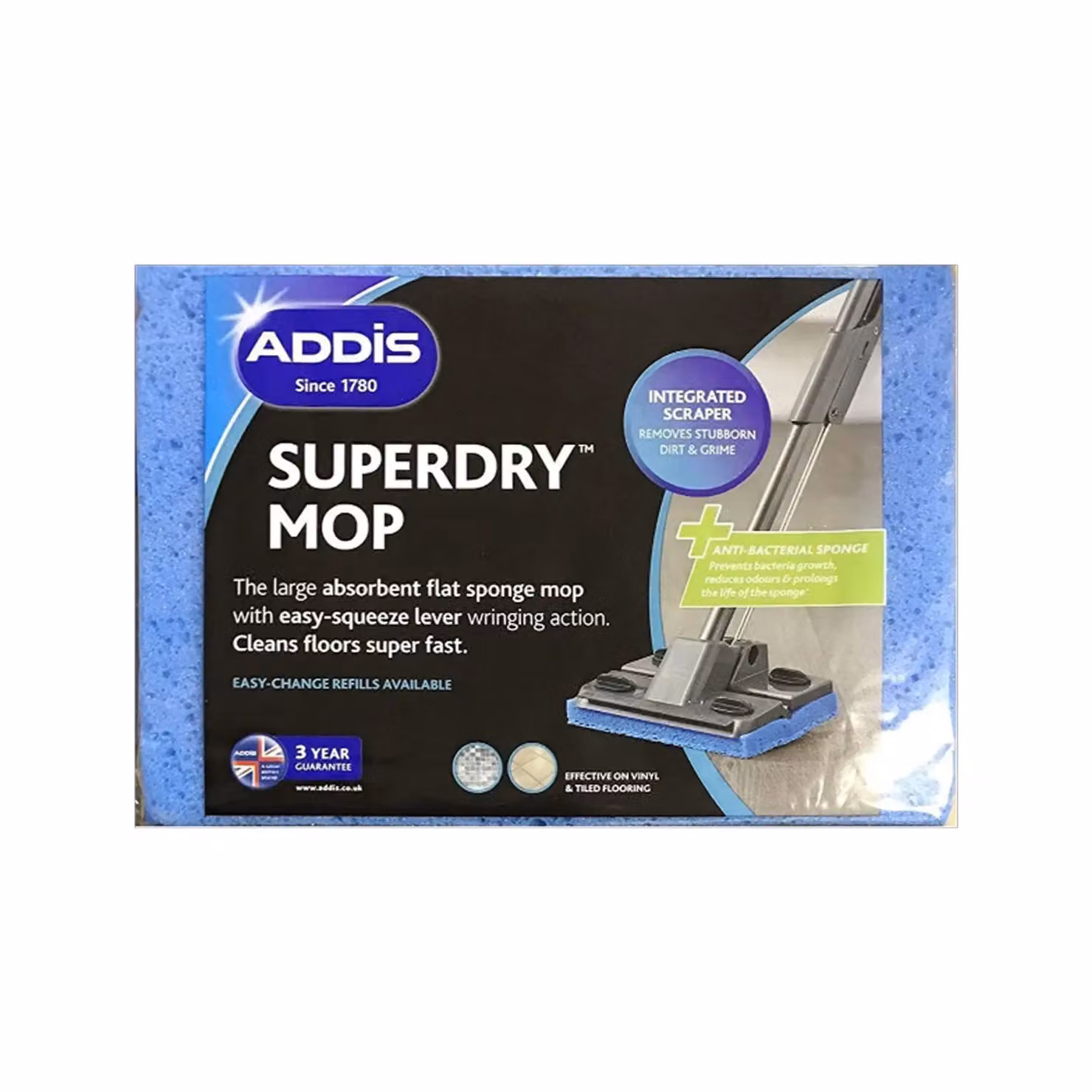 Addis Superdry Mop Refill in Blue and Multicolour – 2