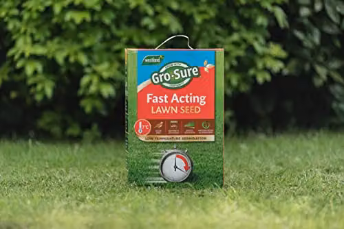 Gro-sure Fast Acting Pelleted Lawn Grass Seed, 1.5 kg, Covers 50 m2 – 2