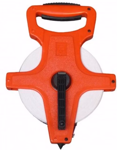Carta Sport Tape Measure in Red, 50 m