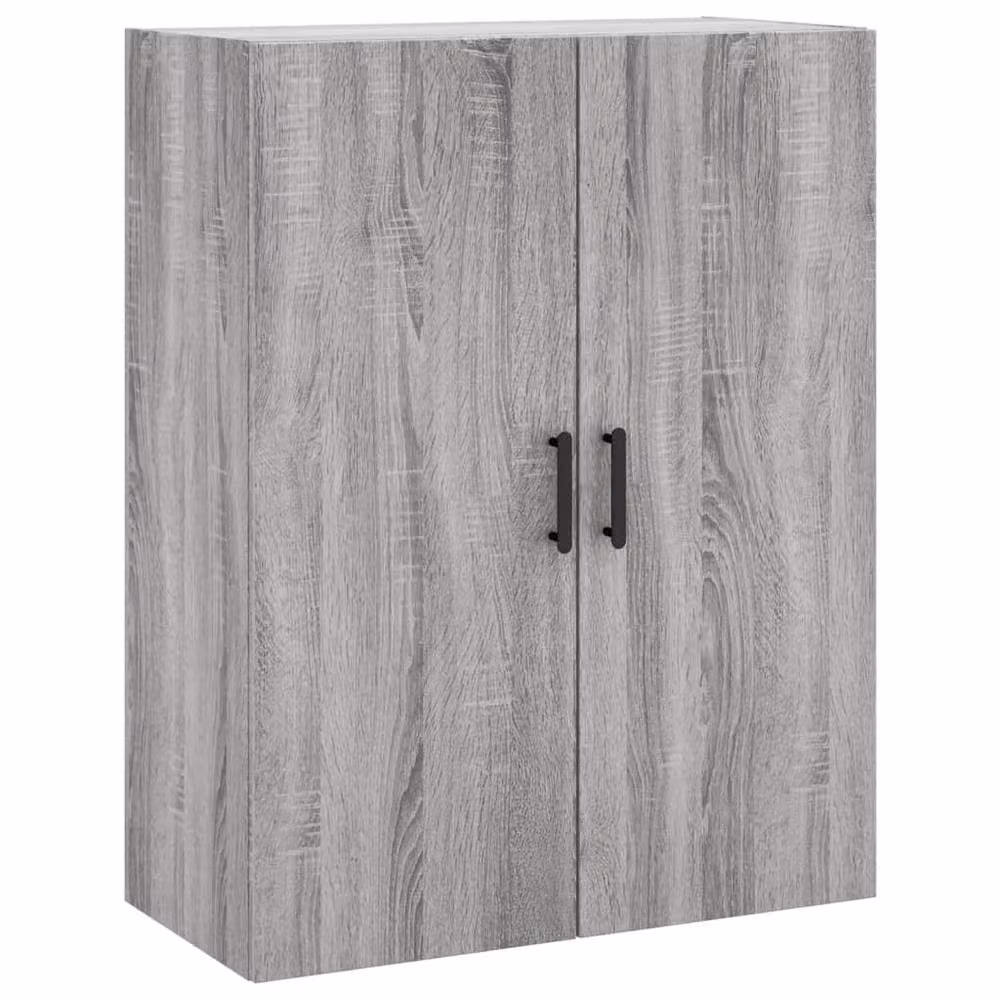 Berkfield Home Wall Mounted Cabinet in Grey, W/D/H: 69.5 x 34 x 90 cm – 2