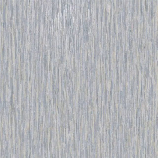 Rasch Rosalie Blue Striped Abstract Modern Paper Wallpaper