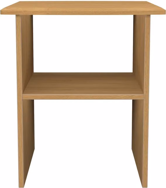 Ready Assembled 2 U Carlton Lamp Table in Brown – 1