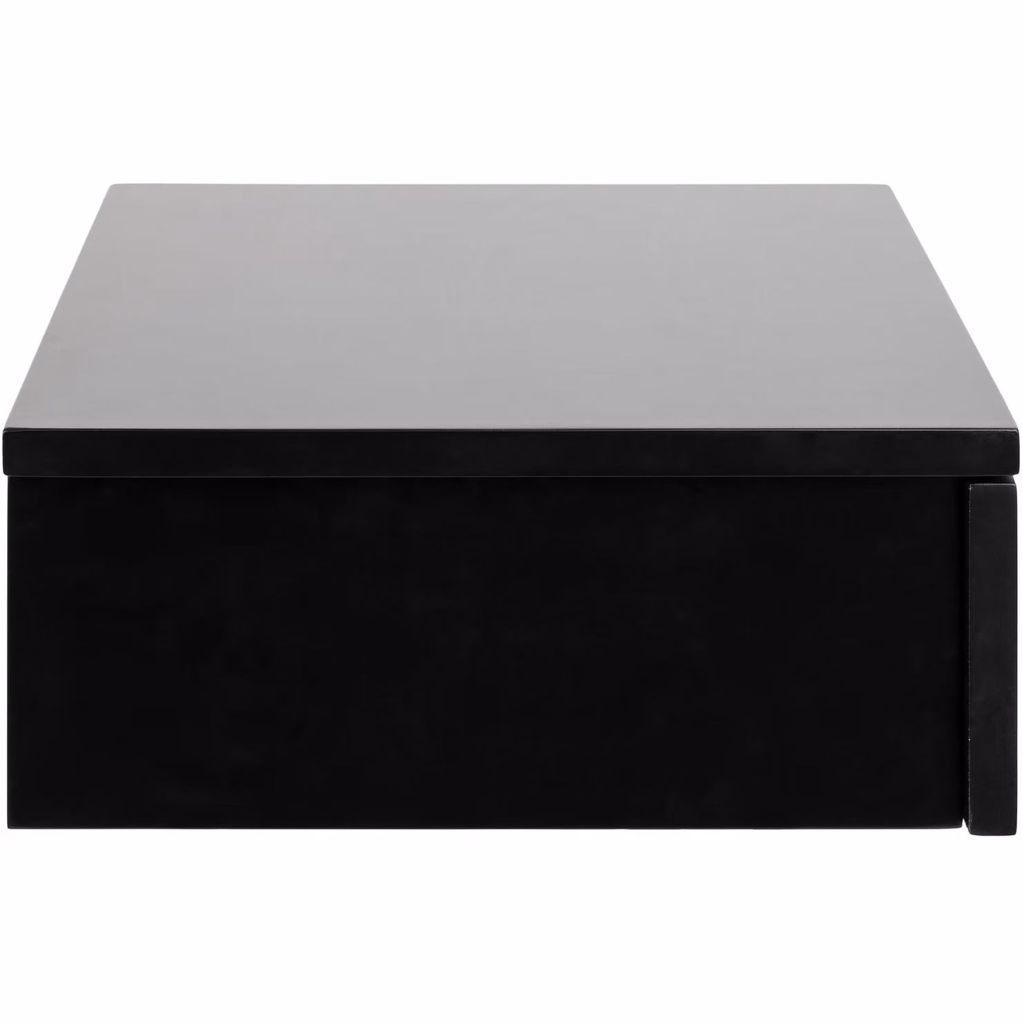 Furniture To Go Avignon Square Bedside Table with 1 Drawer in Black – 2