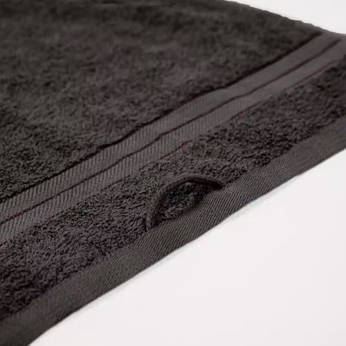 OHS Luxury Anthracite Grey Cotton Terry Bath Sheet, W/D/H: 150 x 90 x 0.9 cm – 6