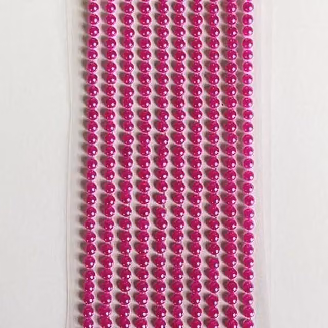 Syntego 500 Fuschia Round Pearls