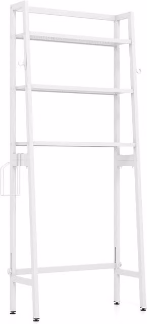 Costway 3-Tier Over the Toilet Storage Shelf in White
