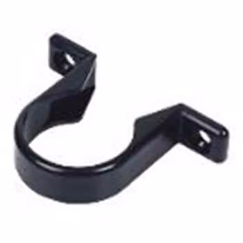 FloPlast Black ABS 50mm Waste Pipe Clip